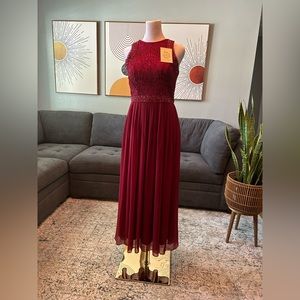 Ever Pretty size small red floor-length formal